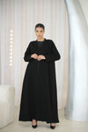 Black Occasion Abaya Dar Al Mutahajiba