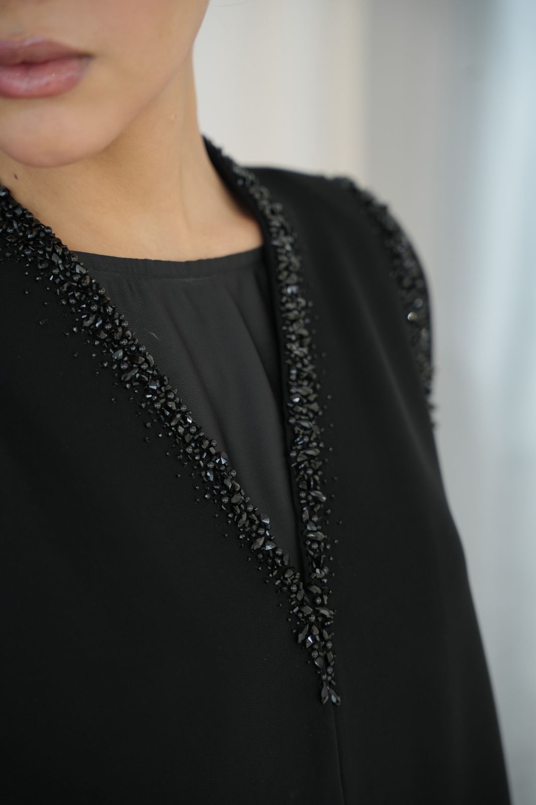 Black Occasion Abaya Dar Al Mutahajiba