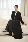 Black Modern Everyday Abaya Dar Al Mutahajiba
