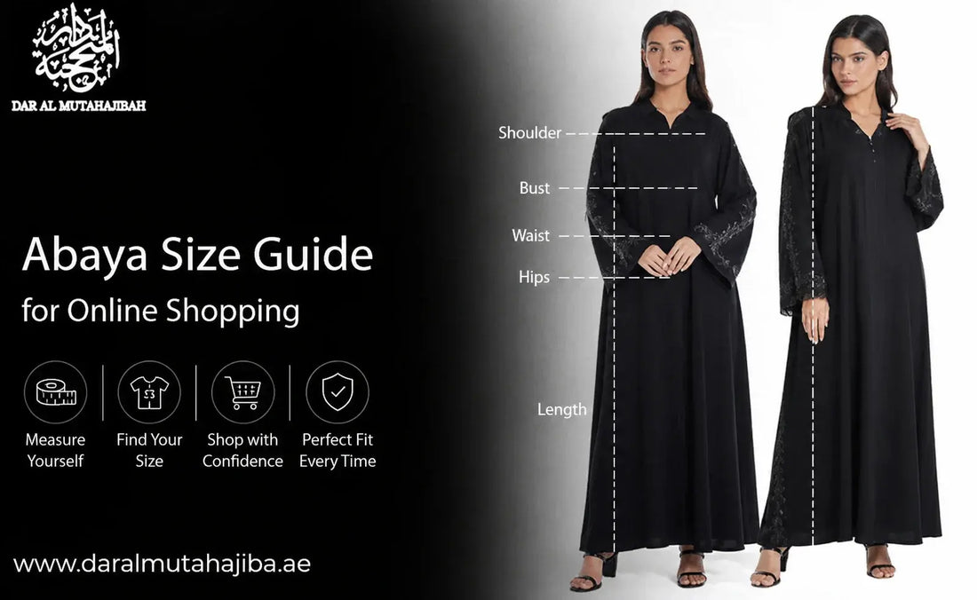 Abaya Size Guide for Online Shopping