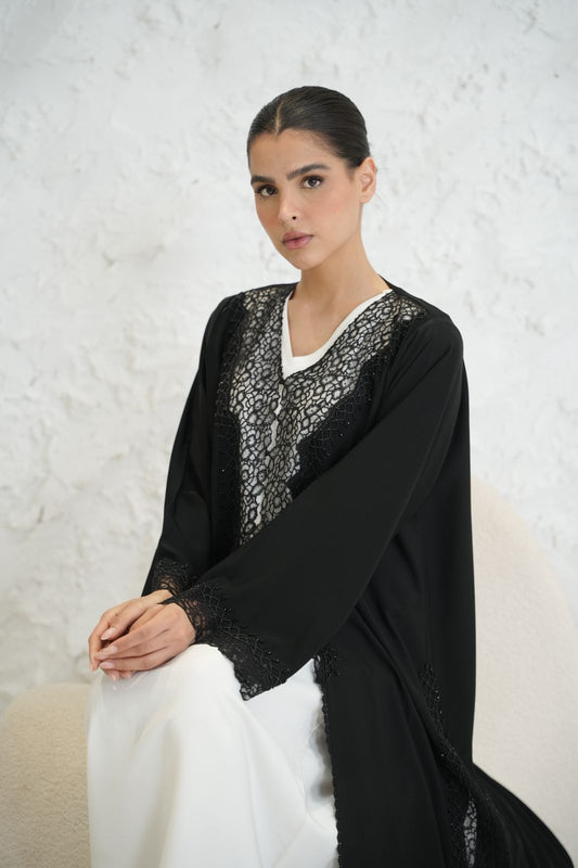 Black Nada Abaya Dar Al Mutahajiba