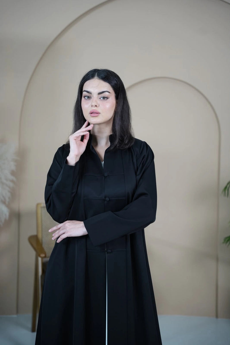 Aline Barbie Vneck Abaya Dar Al Mutahajiba