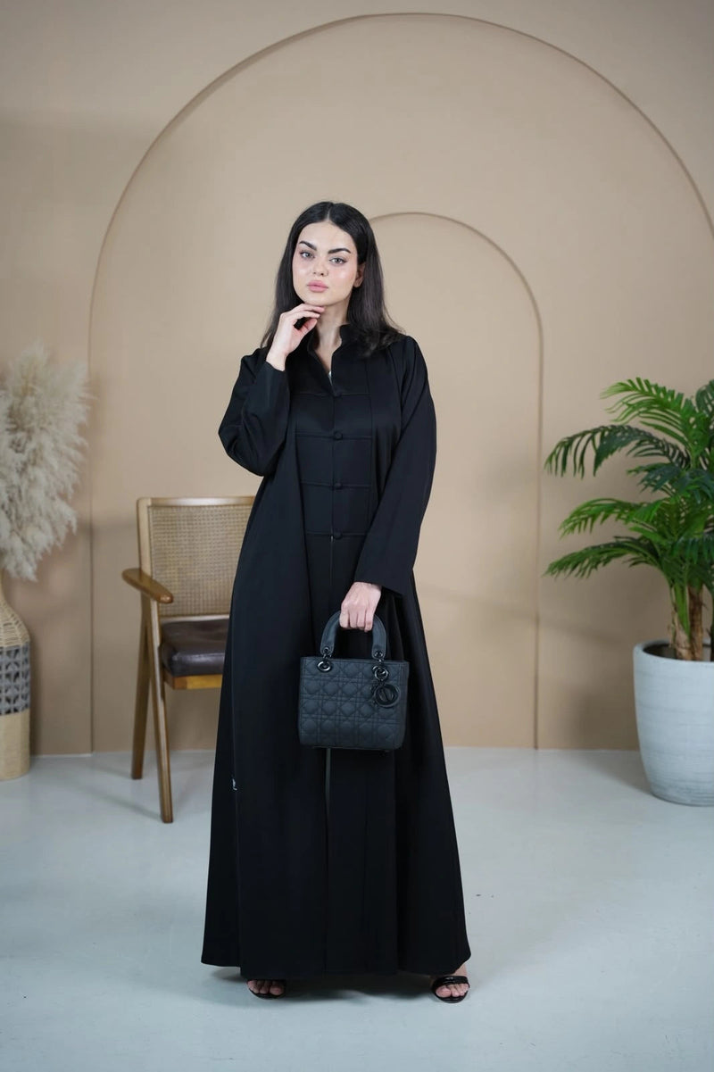 Aline Barbie Vneck Abaya Dar Al Mutahajiba